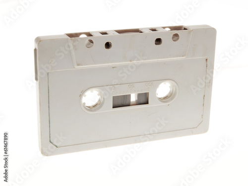 old, retro music audio tape