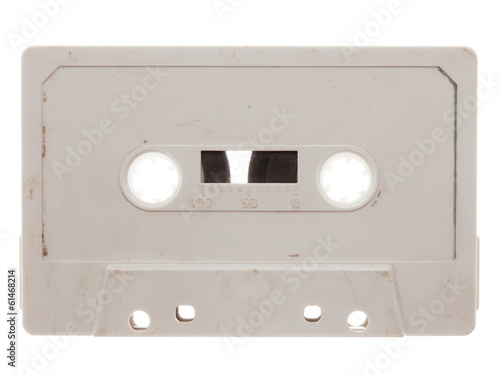 old, dirty, retro music audio tape