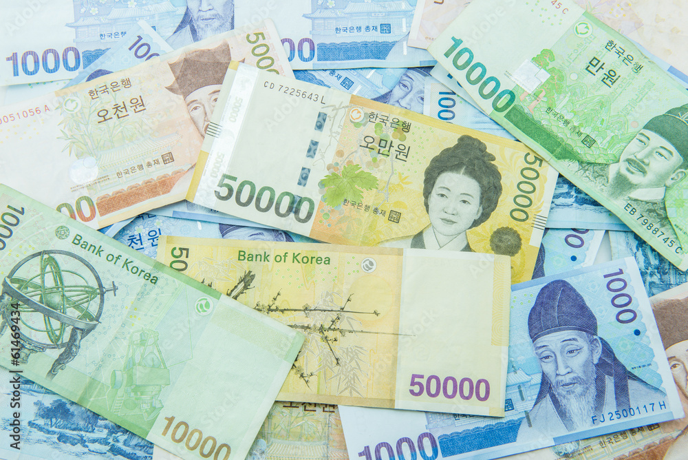 South Korean Won currency