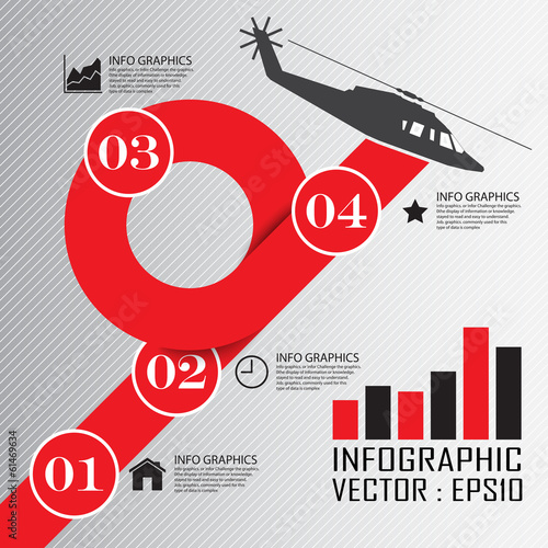 Step by step infographics