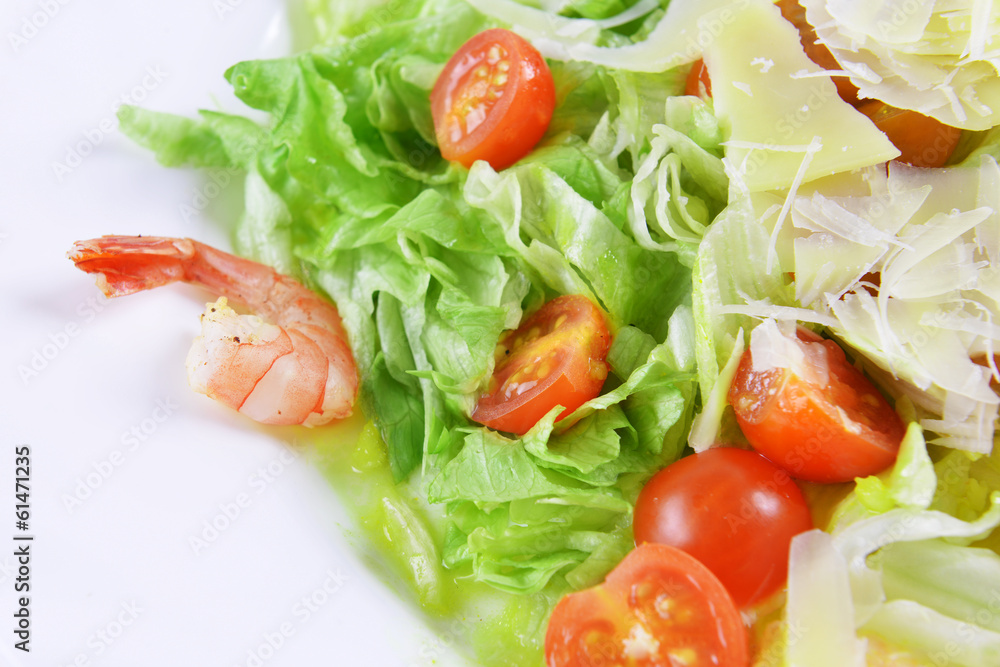 Salad with seafood Salad with seafood