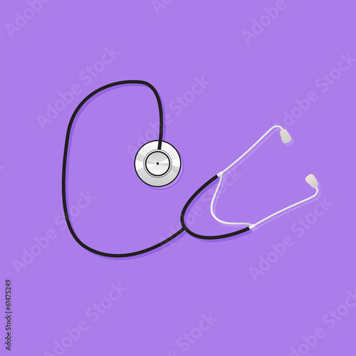 medical tool on a purple background
