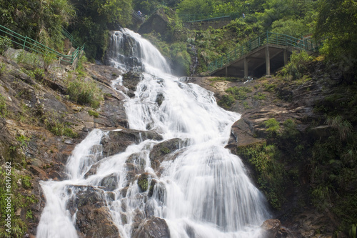 Silver waterfall in Sapa  Vietnam