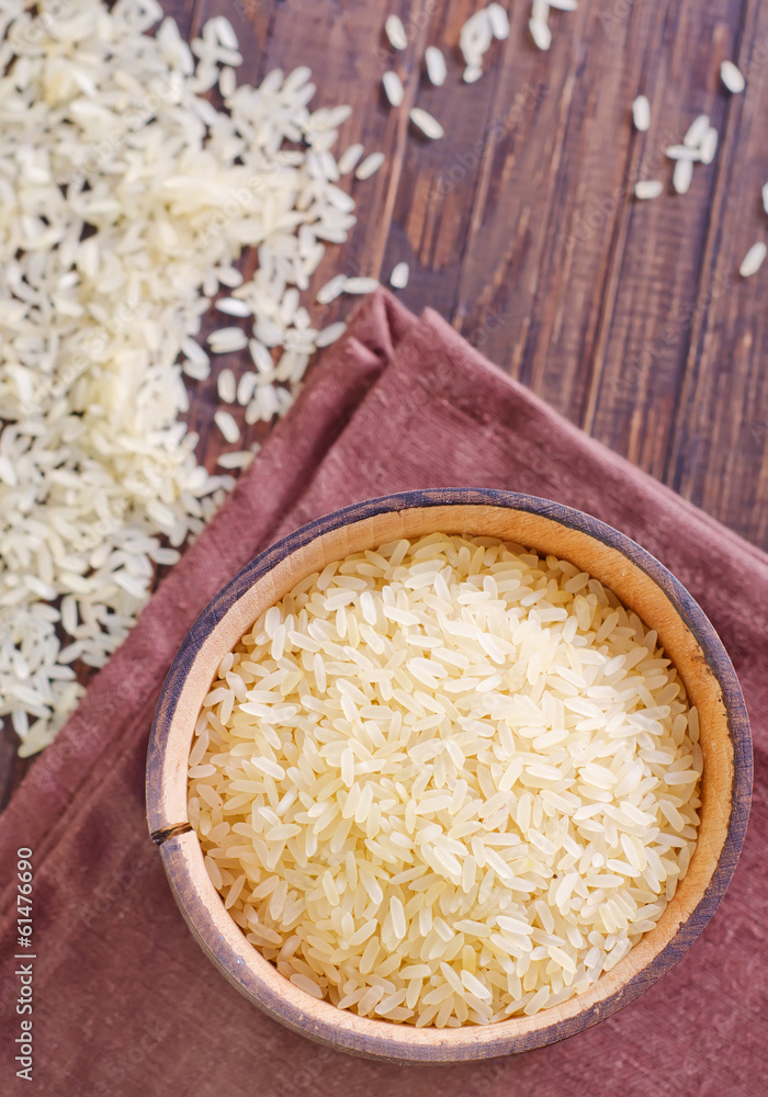 raw rice