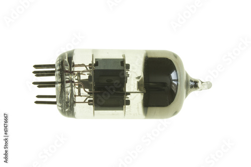 Konstfotografi Old vacuum radio tube