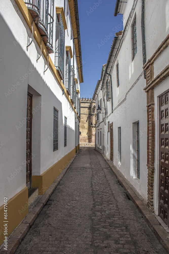 Street Jewish quarter in Cordoba - Spain