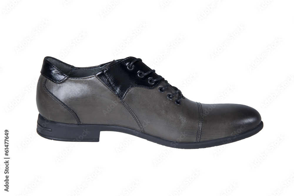 Brown Leather Men Shoe