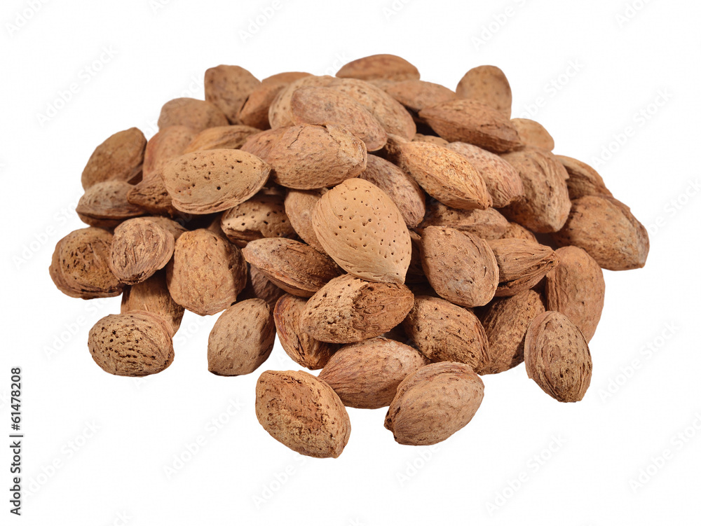 Heap of almonds Heap of almonds