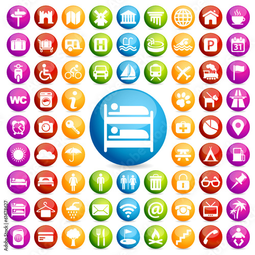 Pictogramme Travel design