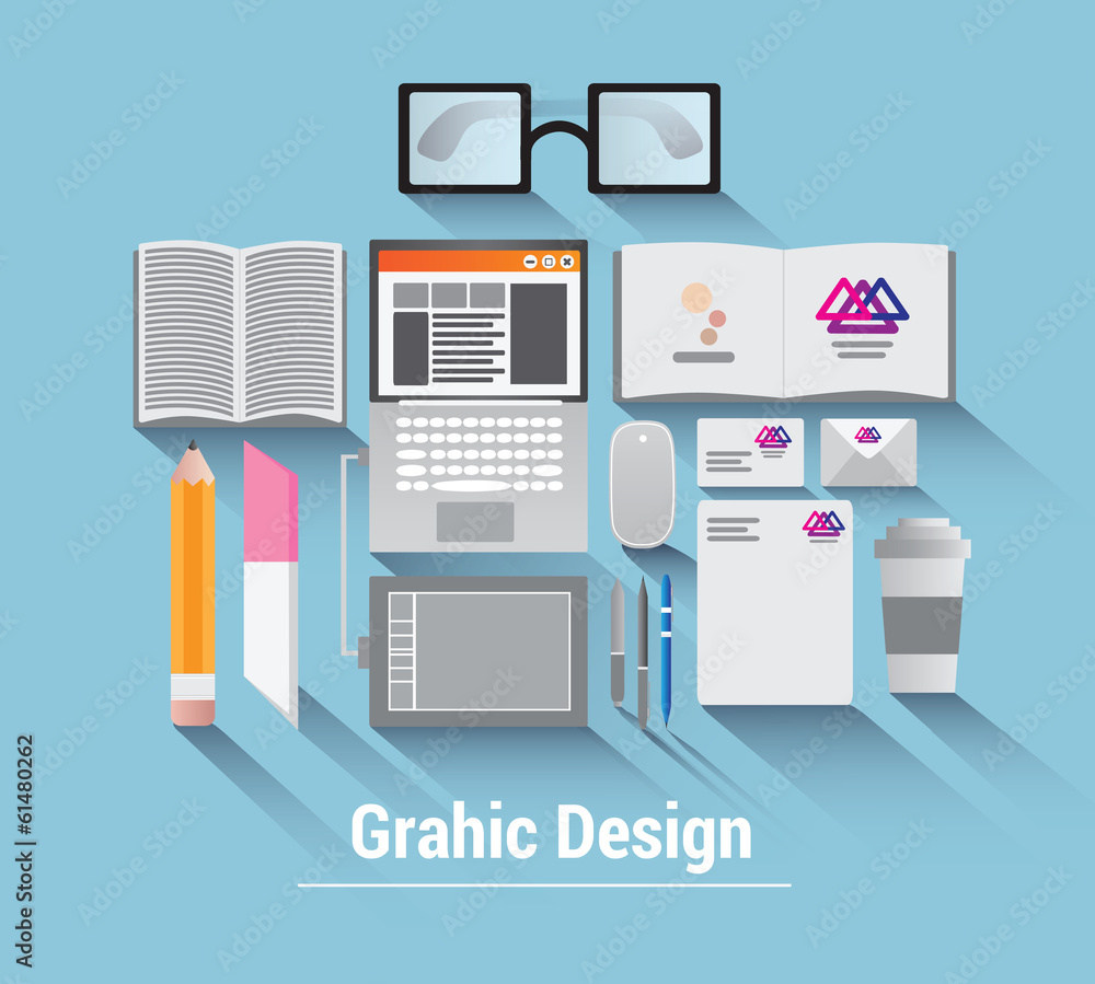 Graphic design vector