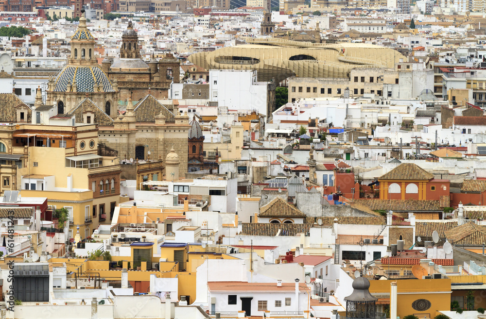 Cityscape of Seville