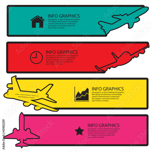 Step by step infographics