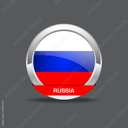 Free Download Russia Flag Vector Icon - GFXLoad