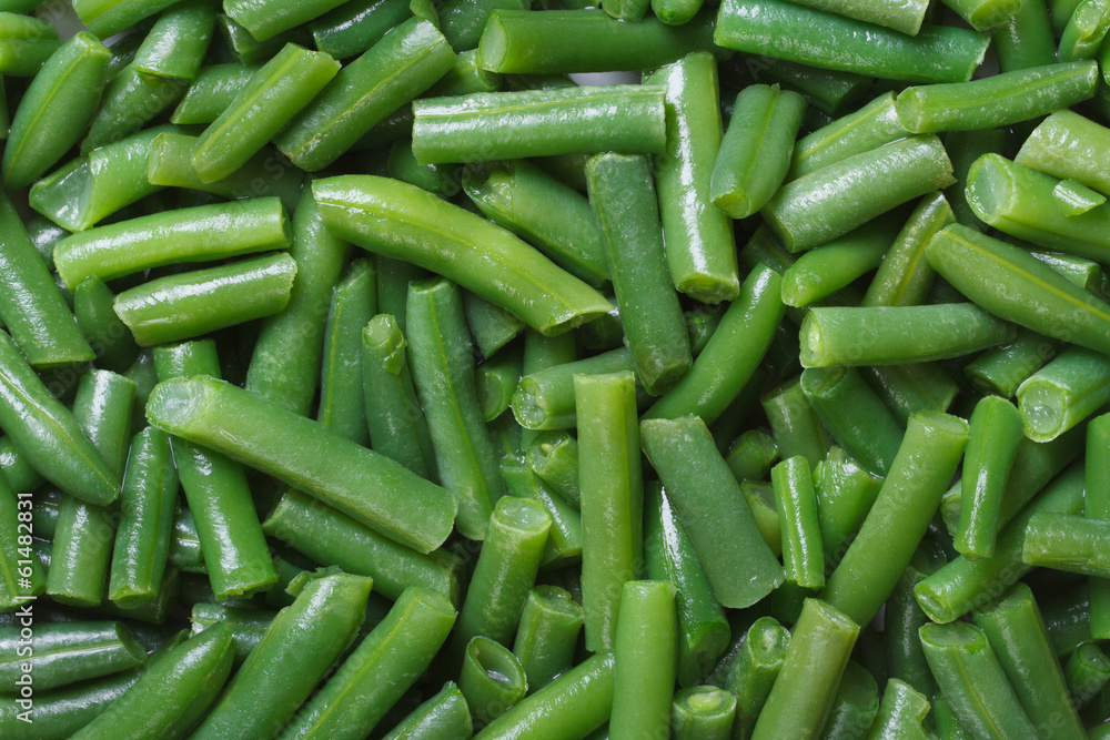 chopped green beans closeup. background. macro chopped green beans closeup. background. macro
