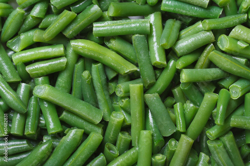 chopped green beans closeup. background. macro