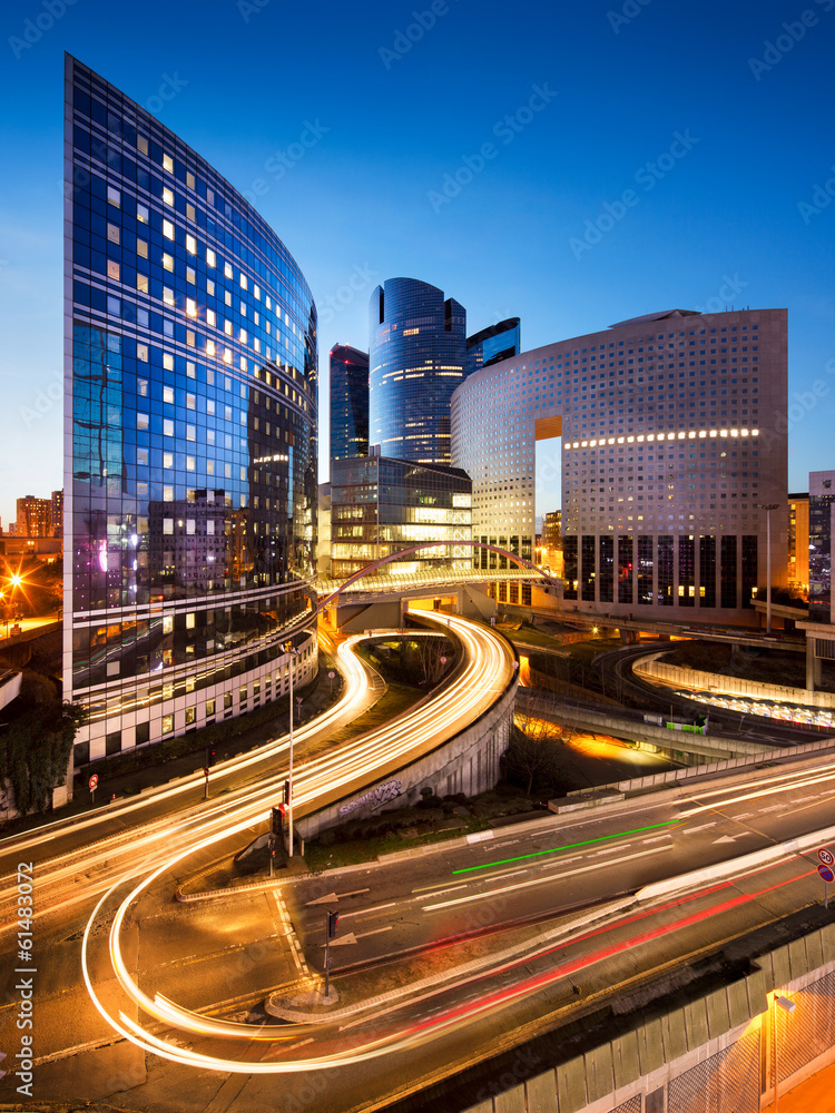 Obraz premium Pulsierende Großstadt