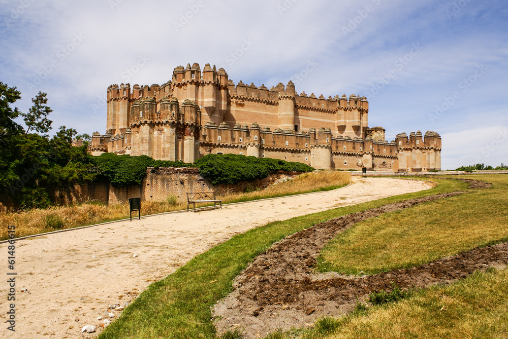 Coca Castle (Castillo de Coca) is a fortification constructed in