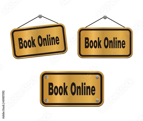 book online - bronze signs