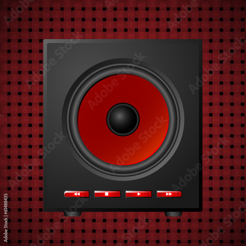 music column on background