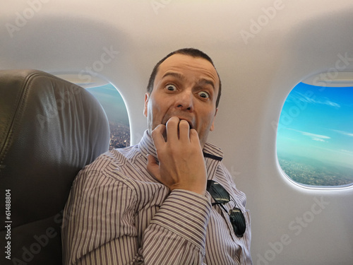 Bilde på lerret Fear of flying - Pteromerhanophobia