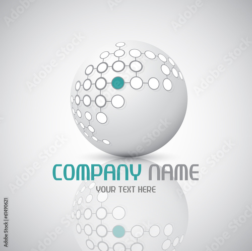 Abstract technology logo