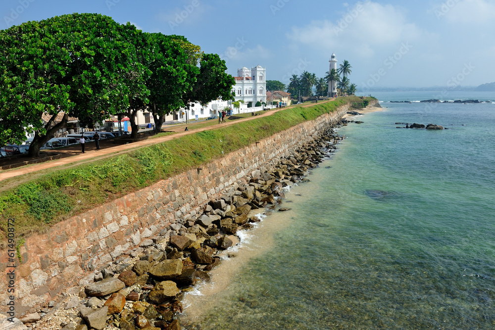 Fototapeta premium Sri Lanka - cittadina di Galle