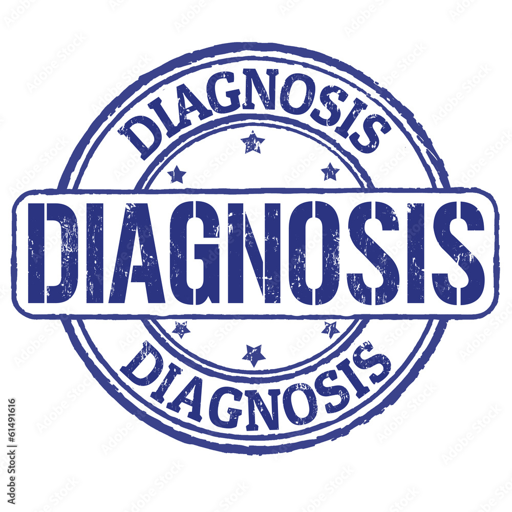 Diagnosis stamp Diagnosis stamp