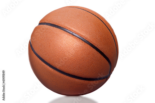 Orange basket ball, isolated on white background © cristovao31