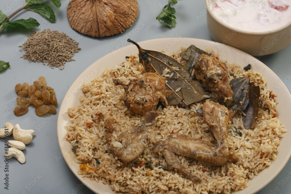 Hyderabadi Biryani - A Popular Chicken or Mutton based Biryani Hyderabadi Biryani - A Popular Chicken or Mutton based Biryani