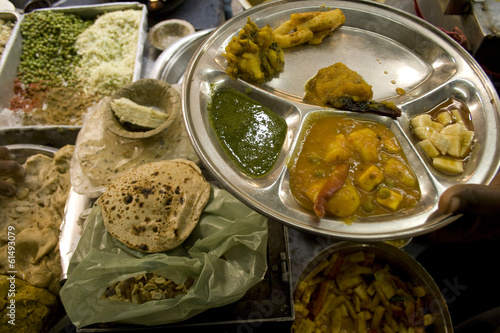 Indian street food.