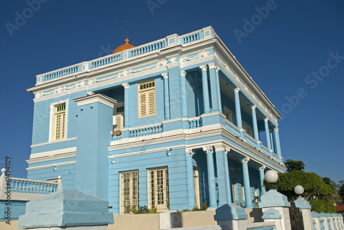 Quadro em tela Azul Palace, Cienfuegos, Cuba