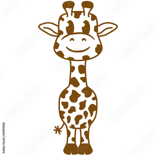 S    es Niedliches Kleines Giraffen Baby Kind