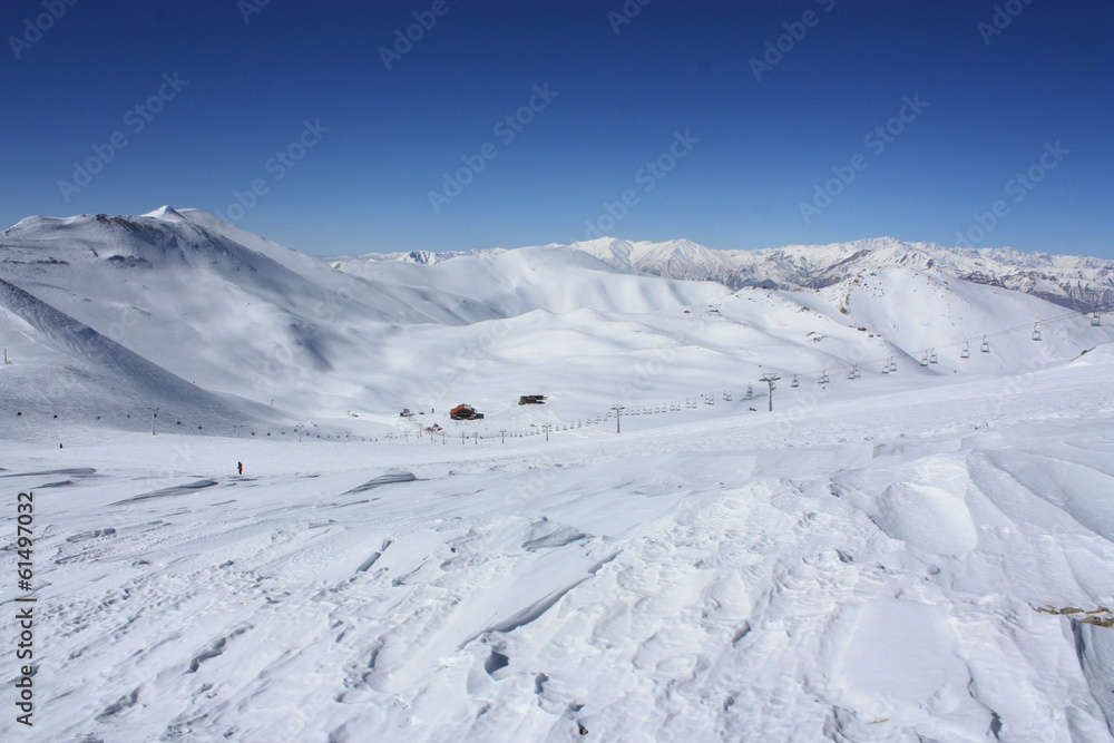 Station de ski de Tochal, Iran