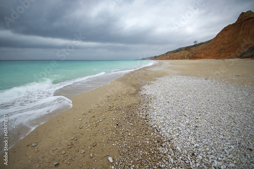 Sand beach