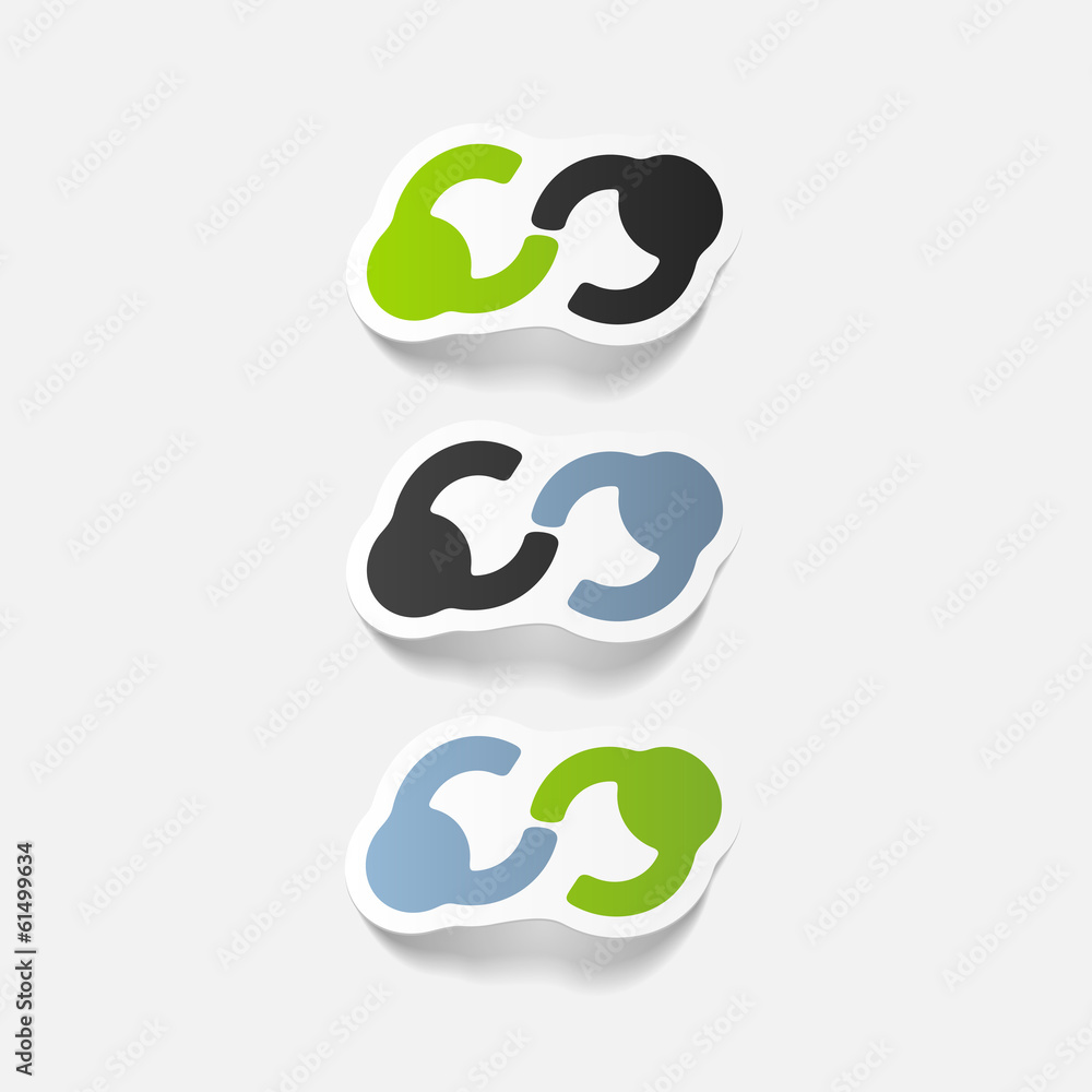 realistic design element: handshake realistic design element: handshake