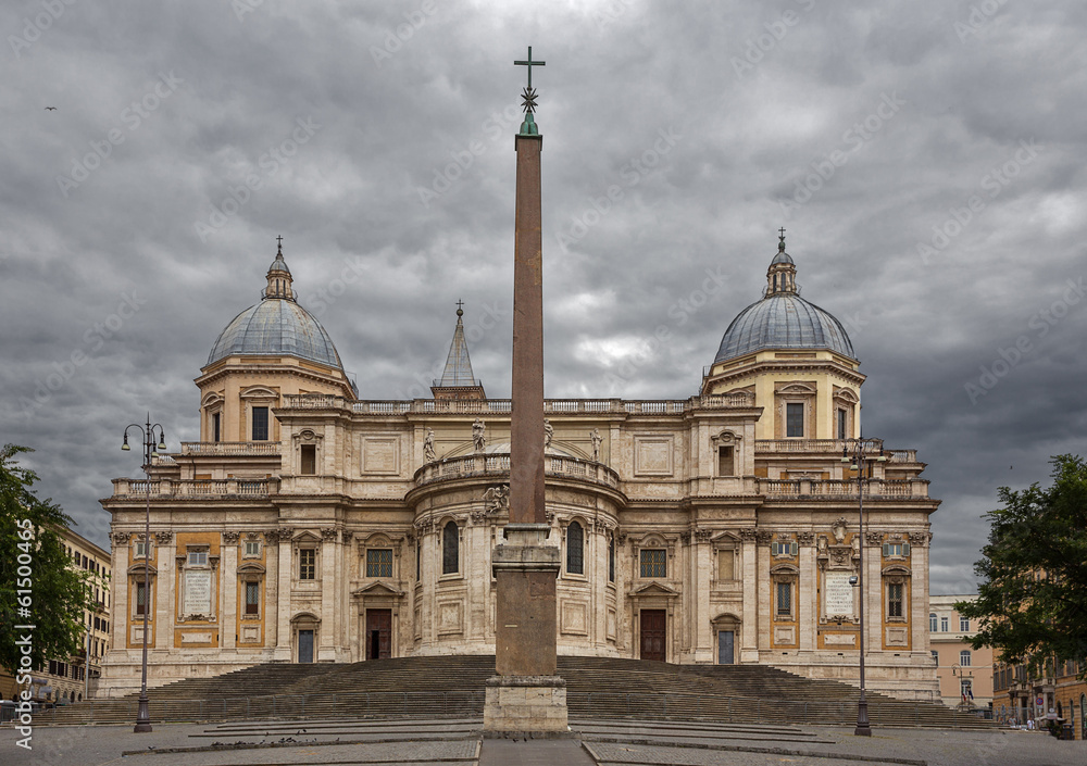 Naklejka premium Basilica di Santa Maria Maggiore. Rome. Italy.