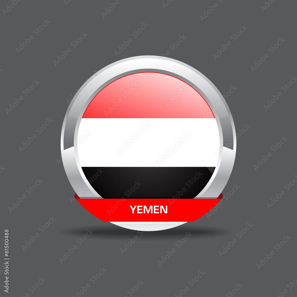Yemen Flag Vector Icon Yemen Flag Vector Icon