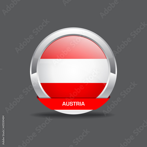 Free Download Austria Flag Vector Icon - GFXLoad