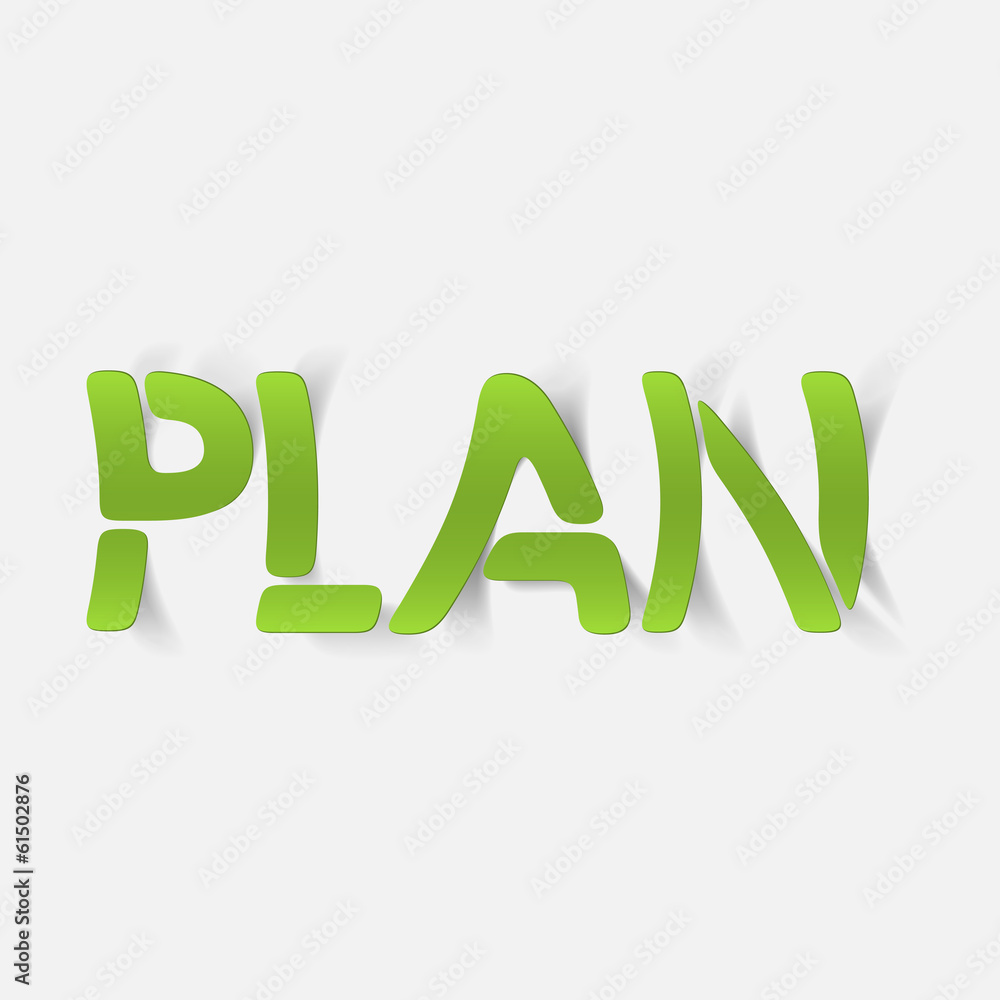 realistic design element: plan realistic design element: plan