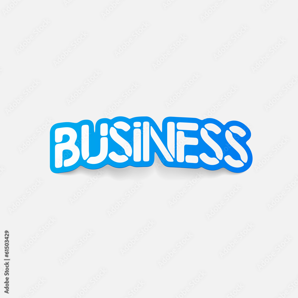 realistic design element: business realistic design element: business