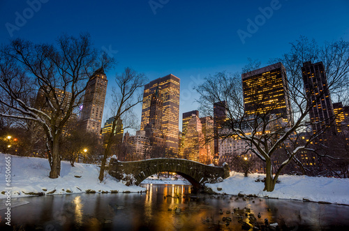 Gapstow bridge in winter © f11photo