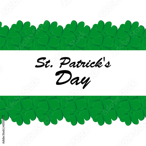 clover symbol of St. Patrick's Day