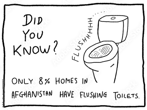 Sanitation fact - fun trivia