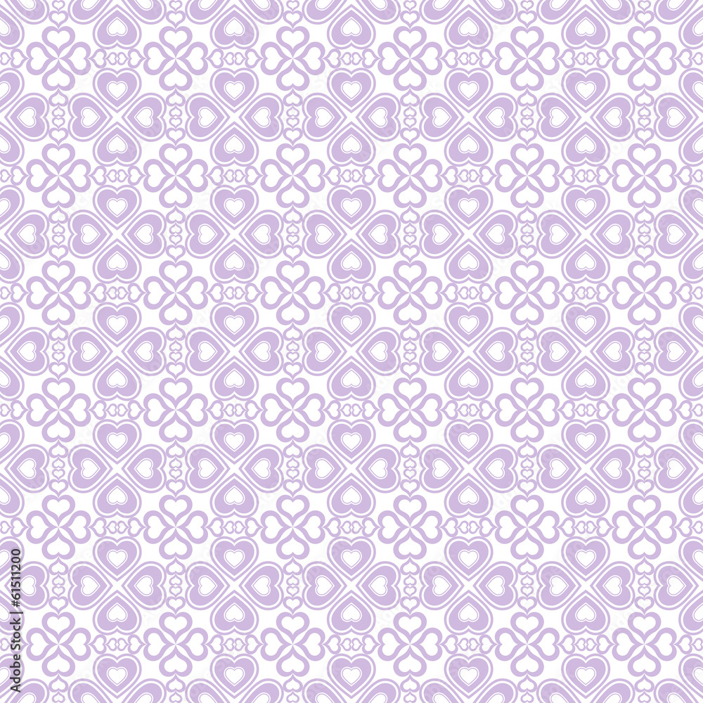 Seamless hearts pattern Seamless hearts pattern