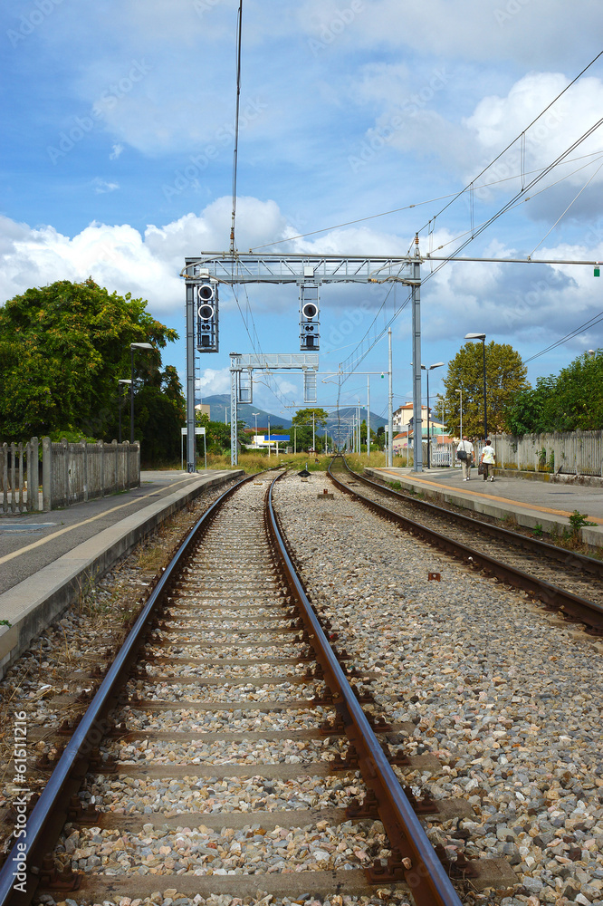 railway platform