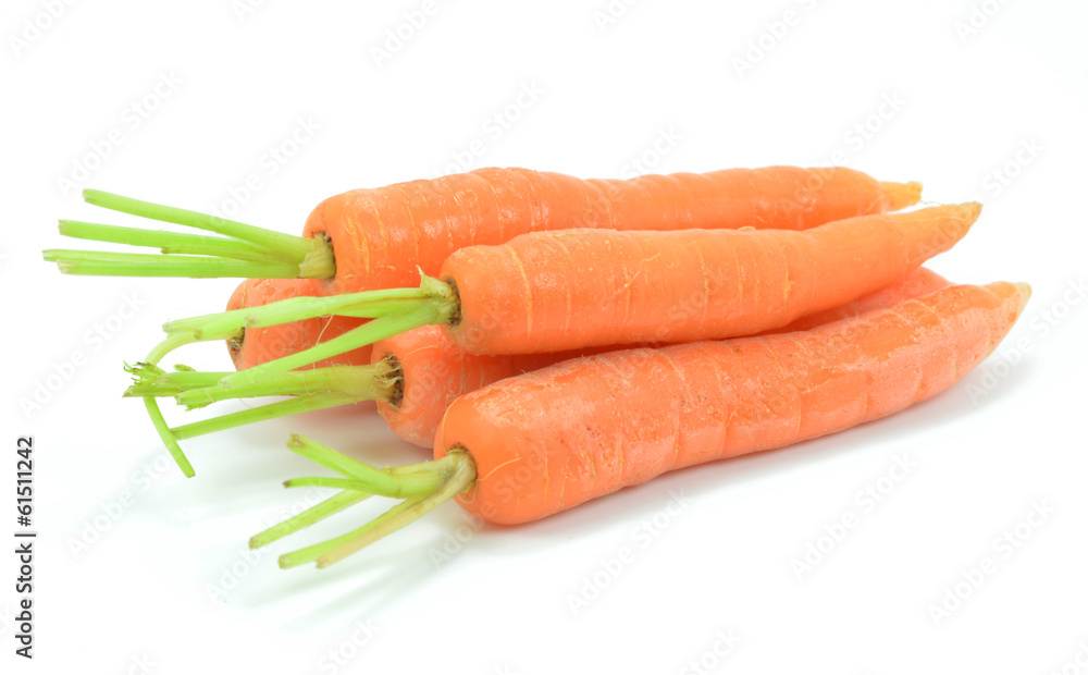 Isolated Carrots Isolated Carrots