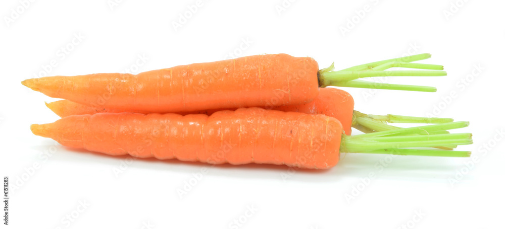 Isolated Carrots Isolated Carrots