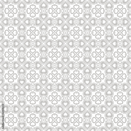 Seamless hearts pattern