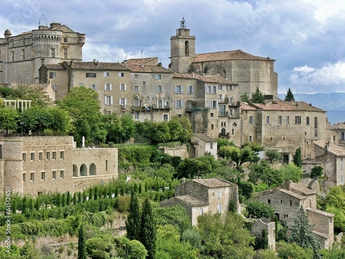 Obraz na płótnie Gordes w Prowansji w salonie