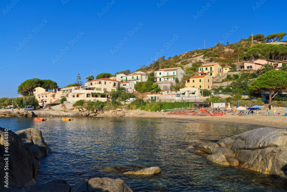 Fototapeta premium Seccheto - Elba island